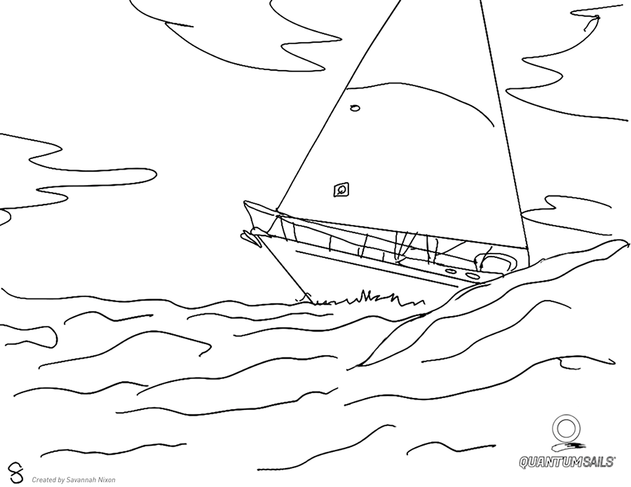 Sailing Coloring Pages Articles Quantum Sails