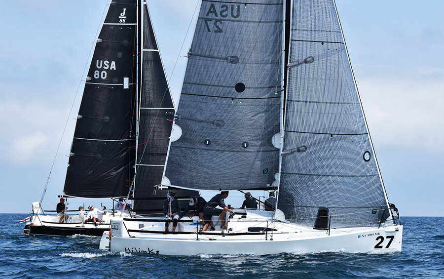 Podium Insights Light Air Analysis Of Hijinks J North American Championship Win Articles Quantum Sails